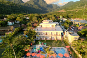 Vista aérea da Praia de Paúba