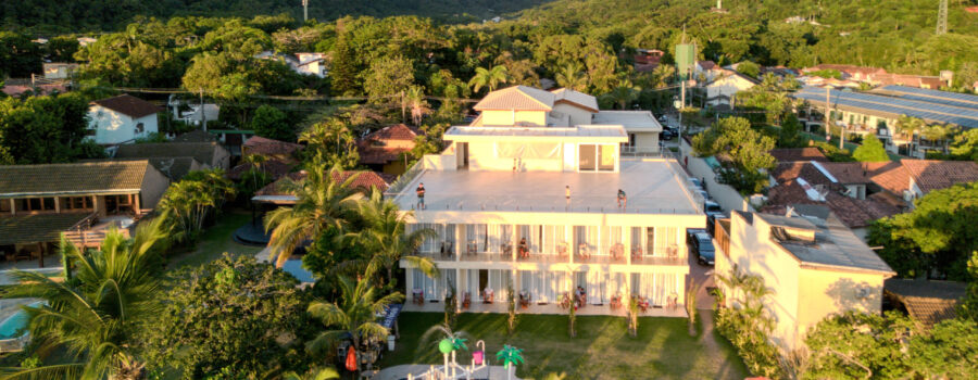 Vista aérea da Praia de Paúba